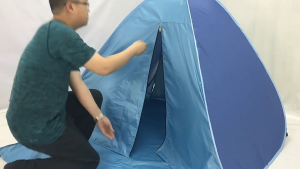 Beach tent spot supply fully automatic 2-second fast opening outdoor sunshade tent manufacturer