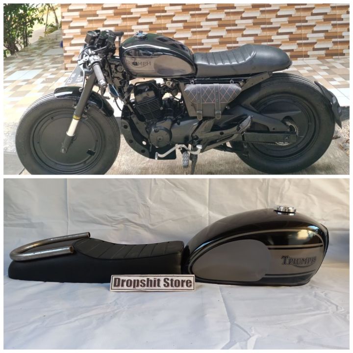 Jok custom caferacer jok notor custom caferacer plus tangki
