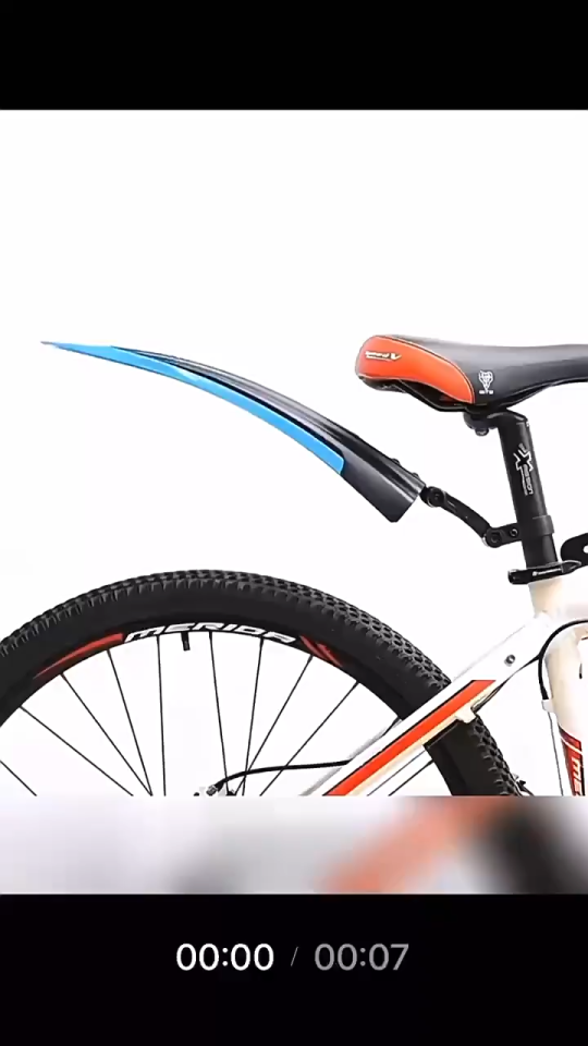 Bicycle Splash Fender Guard Rear Front Mudguard for 20-26 inch Bike Two tone mountain bike bicycle mudguard bicycle water deflector mud removal tile accessories  Feilong mud board