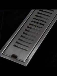 Rectangle SUS304 10x20/30cm/60cm/2way Rectangle Floor Drain/Long Floor Trap Anti Odor Modern Design/Modern floor Drain Luxury