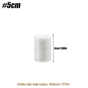4 Cuộn Băng Gạc Trắng Có Băng Dính - Băng Quấn Chăm Sóc Vết Thương Sơ Cứu Thoáng Khí Dành Cho Thể Thao & Thể Hình