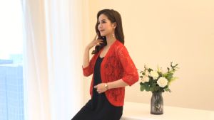 Summer Sun Protection Clothing Women Knit Cardigan Ladies Shawl Outerwear Female Mid Sleeve Thin Coat