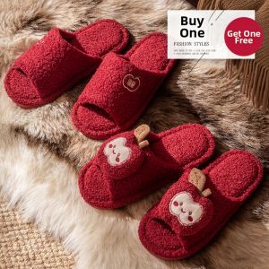 TZLDN | High-end Bridal Slippers Red