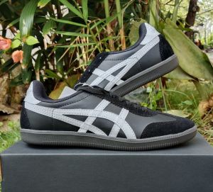 SEPATU SNEAKERS STYLIST ONT SKA TGR HITAM LIST PUTIH size 36-43