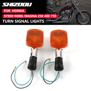 Motorcycle Turn Signal Lights Blinker Fit for Honda Shadow VTX Steed Rebel Magna 250 400 750 VT400 VT750 VT1100 VLX600 VTX1800
