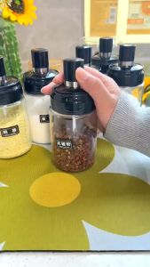 Tempat Bumbu Botol Bumbu Dapur Kaca Serbaguna / Toples Wadah Bumbu Penyimpanan Gula Garam Kopi Termurah Terbaru Promo