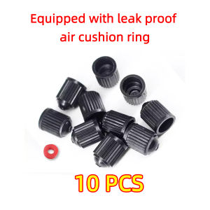 10/20/50/100PCS Black Universal Tire Valve Cover Dustproof Decoration Motorcycle Bicycle Car Valve Core Cover Replacement Parts