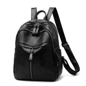 JIFANPAUL | Fashionable Casual Backpack Large Capacity Soft Leather