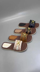 Divine Shoes [Size 37-41] 3334-2 IMPORT Sandal Wanita Selop Sandal Jelly Karet Wanita Sandal Teplek