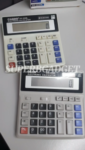 Local Ready | Large 12-Digit Calculator | Dual Power Desktop Calculator with Comfortable Keys for Office & School