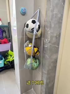Helmet and Ball Storage Organizer Hanging Pouch
