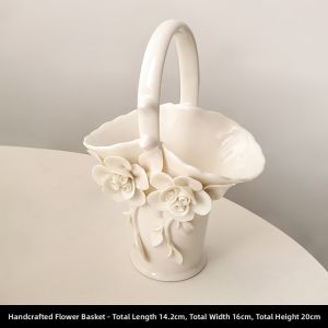 Luxurious Camellia Embossed Sweet Dessert Plate