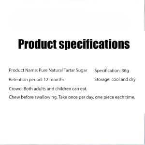 🔥Sale [Laxative] Pure Natural Tartar Sugar Tarta candy Childrens snacks Candy