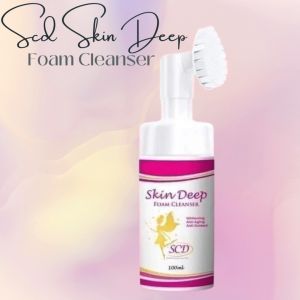 Skin Deep Foam Cleanser Whitening Anti Aging and Anti Oxidant 120ml