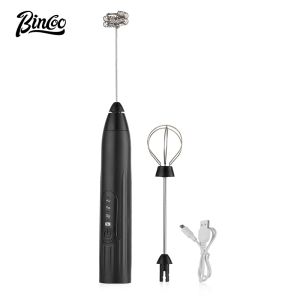 BINCOO Coffee Milk Frother Electric Milk Maker Small Handheld for Home