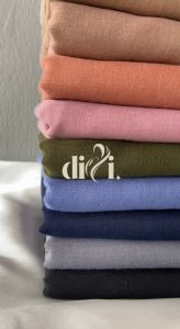 Dici - Hijab Segiempat Paris Premium Finishing Jahit Tepi
