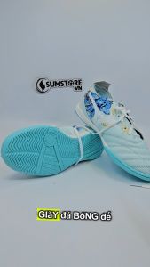 Giày Đá Bóng Đế Bằng Mizu Ngọc X24 - Giày Đá Banh Sân Futsal May Full Đế