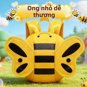 Balo Học Sinh Thiết Kế Động Vật Dễ Thương