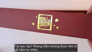 Nhang Trầm Hương Huệ An Cao Cấp - Hương Thơm Đặc Biệt và Tinh Tế (38cm/50 Cây/Hộp)