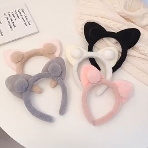【Bestella✨COD】Bando Telinga Kucing Mewah Ikat Kepala Gadis Manis Imut Gaya Putri Ikat Kepala