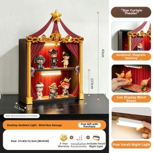 ARTPIONEER | Storage Display Dustproof Lighted Shelf