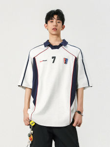 Áo Thun Polo Nam Tay Ngắn Mùa Hè American Basketball Sport Cổ Polo Đan Xen Gợi Cảm Thoải Mái Thoáng Khí Cotton 100% Thường Ngày