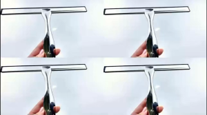 Glass Cleaning Squeegee Household Window Glass Wiper All-Purpose Stainless Steel Windshield Wiper