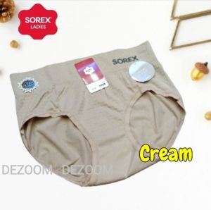 CD Sorex 35716 Celana Dalam Wanita Seamless Bahan Rajut Fit L - XL