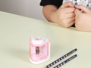 Rautan Pensil Serutan Electric Pensil Otomatis Elektrik Sharpener