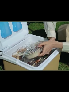 Outdoor Cooler Ice Box Chest Insulated 6L 10L 16L 30L Camping Fishing Freshness Preservation Ice