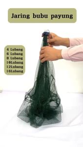 Jaring bubu ikan lipatTempat payung Penangkap ikan udang 4 6 8 10 12 16 Lubang  Alat Jaring Pancing Jala Ikan Udang Kepiting Lele Lobster Sungai Laut Danau Fish Trap Net