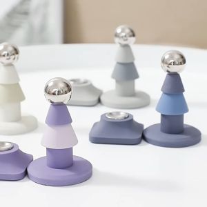 Magnetic Door Stop Silicone Stopper Holder Catch Bedroom Bathroom Door Suction Home Decoration Supplies