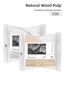 CAFEDE KONA | Hand Drip Coffee Filter Papers for V60