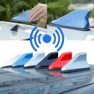 Car Shark Fin Antenna Decoration FM/AM with Signal Radio Antenna Decoration Universal Antenna Tail Modification Special