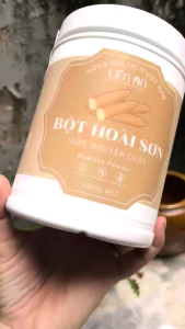 Bột Hoài Sơn Nguyên Chất Liên An 500g- bồi bổ tỳ vị tiêu hoá khoẻ mạnh. Tốt cho sức khỏe.