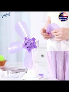 Bedside Fan Small Mini Electric Study Portable Fan Adjustable Energy Saving Clip Fan Kipas MejaMini