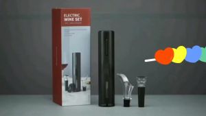 ที่เปิดขวดไวน์อัตโนมัติ เปิดใน 6วินาที ประหยัดพลังงาน ประหยัดเวลา ออกแบบให้มีรูปลักษณ์ที่สวยงาม Electric bottle opener