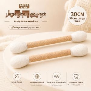 GUOQI | Teasing Play Wand For Cats Durable Scratch Resistance