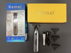 Original Kemei Powerful Hair Clipper For Men Cordless Professional Beard Hair Trimmer Haircut Machine Rechargeable KM-1757