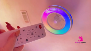 พัดลมเพดานอัจฉริยะ พร้อมไฟและรีโมต พัดลมเพดานฝังฝ้า 19 นิ้ว พร้อม LED 3 สี ควบคุมด้วยรีโมท 6 สปีด หมุนกลับด้านได้/มีฟังก์ชั่นตั้งเวลา เหมาะสำหรับห้องนอน