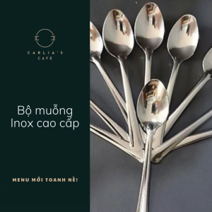Bộ 10 Muỗng Cà Phê Inox