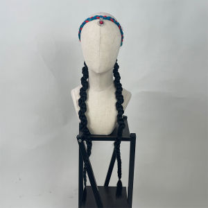 Ethnic Dance Performance Costume for Women Large Skirt Top Folk Dance Practice Clothes for Classroom Exercises