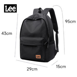 LEE Black Travelling Backpack Women Waterproof Laptop Back Bag For Men Multi Pockets Large Capacity College Bag For School Student Teenager Boys