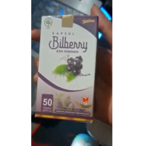 kapsul Ekstrak Bilberry Herbal Kesehatan Mata - Herbal Mata kelelahan - vitamin syaraf mata