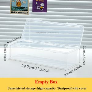 2L Trading Card Storage Box for Toploader Plastic Large Playing Baseball Card Case for Toploaders and Standard Cards 700 Holder