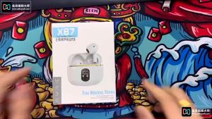 New TWS X87 Earbuds Wireless Bluetooth Earphones HiFi Sound With Mic Bass Headset For Gaming