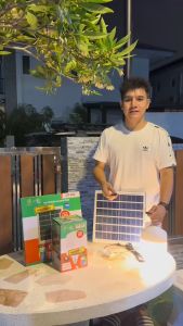 [ ลด 100 บ. ] ประกัน 1 ปี ไฟตุ้ม พี่โบ้ แท้100%  500W 400W 300W 200W ขายดีอันดับ1 สว่างยันเช้า Solar Light หลอดไฟ พลังงานแสงอาทิตย์ ไฟโซล่าเซลล์ ไฟภายนอกอาคาร หลอดไฟพี่โบ้ ไฟไล่ยุง