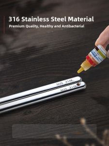 Long Stainless Steel 316 Chopsticks Extended for Deep-Frying Home Kitchen Anti-Scalding Hot Pot Fried Doughsticks Noodle Serving Specialized Chopsticks