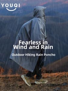 TSINGTON | Heavy Rain Resistant Long Raincoat
