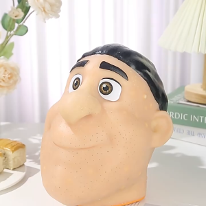 CUTIEHAUS Stress Relief Acne Squeeze Toy Big Head With Blackhead Acne Berry Nose for Simulation Vent And Stress Relief Doll Toy Mainan Kepala Mainan Picit Jerawat - Fulfilled by Cutiehaus